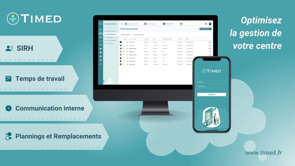 visuel-logiciel-timed SIRH et plannings Timed vue ordinateur et mobile