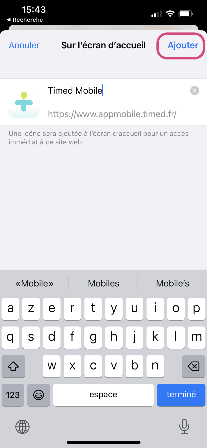 app Timed iPhone app Timed iPhone