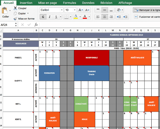 excel-planning