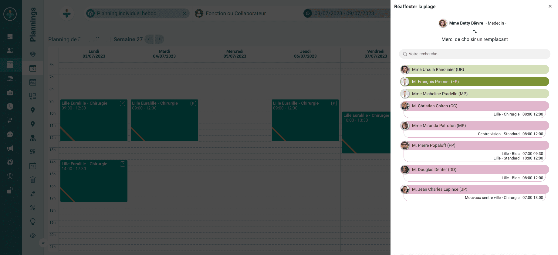 reaffectation reaffectation-plage-planning