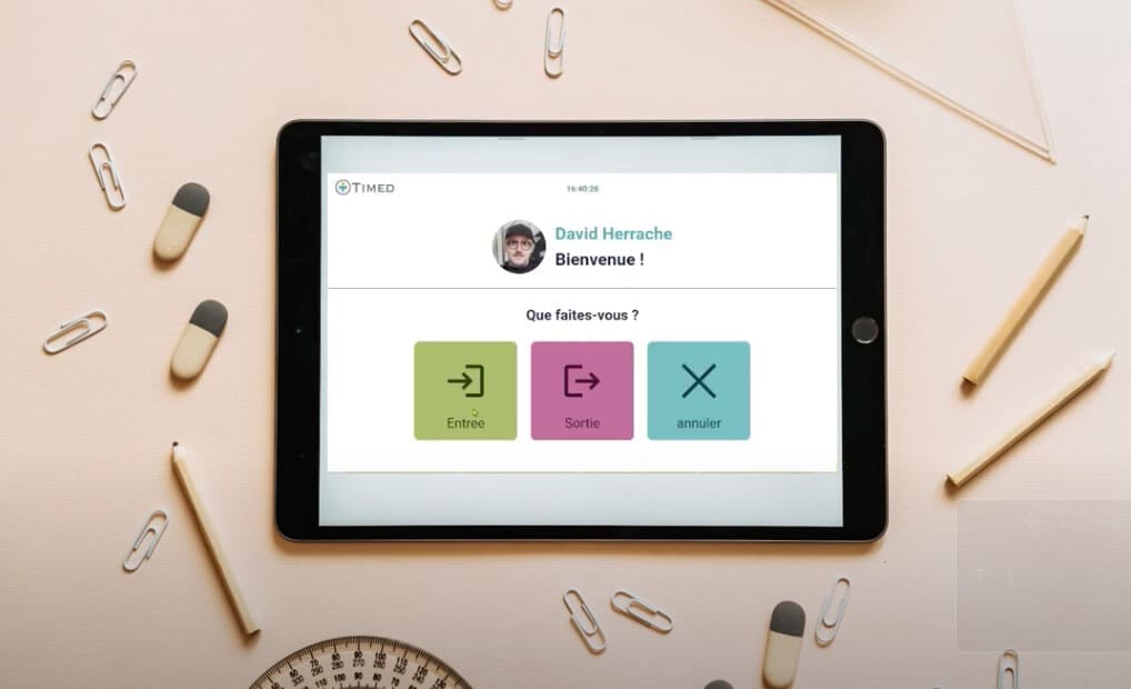 Presentation de l'app Timed RH