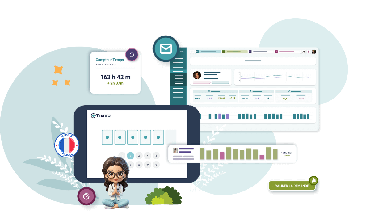 Logiciel de gestion du temps de travail