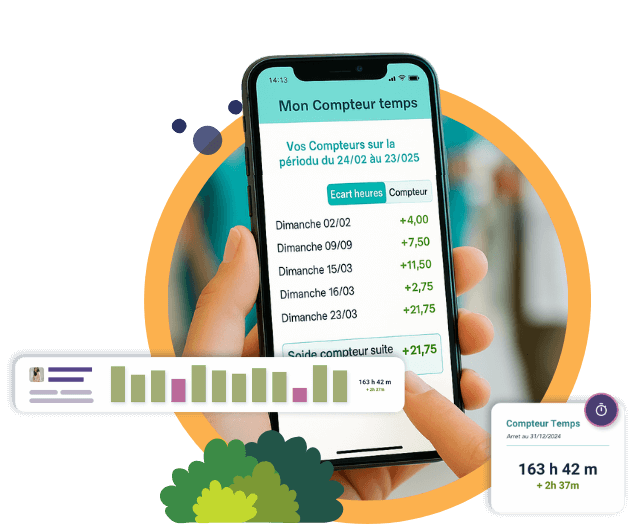 Application Timed compteur temps de travail