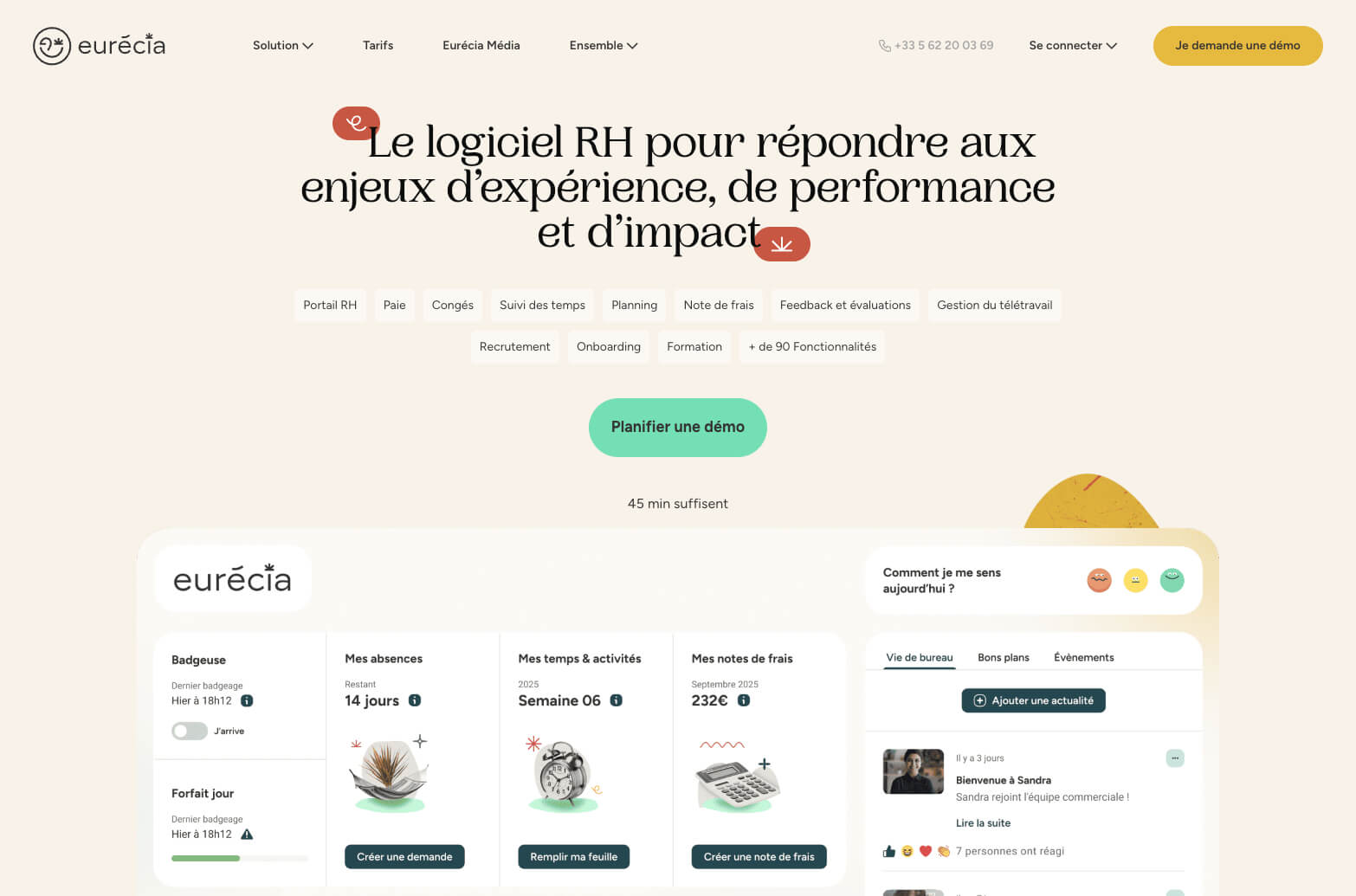 eurecia logiciel de planning